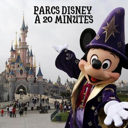 Calme Absolu, Terrasse Et Parking Entre Paris Et Disney Vaires-sur-Marne Екстериор снимка